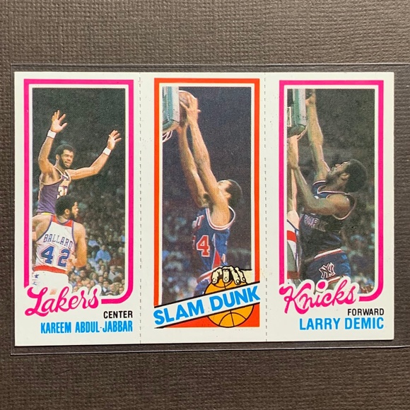 💎AUTHENTIC KAREEM ABDUL JABBAR 1980 TOPPS HIGH GRADE BASKETBALL CARD NBA LAKERS - Picture 1 of 6